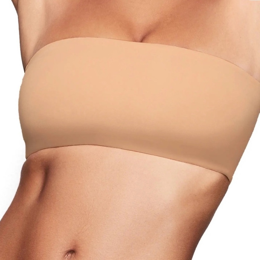 🫶🏼 SKIMS Fits Everybody Bandeau Top | S |Ochre 🫶🏼